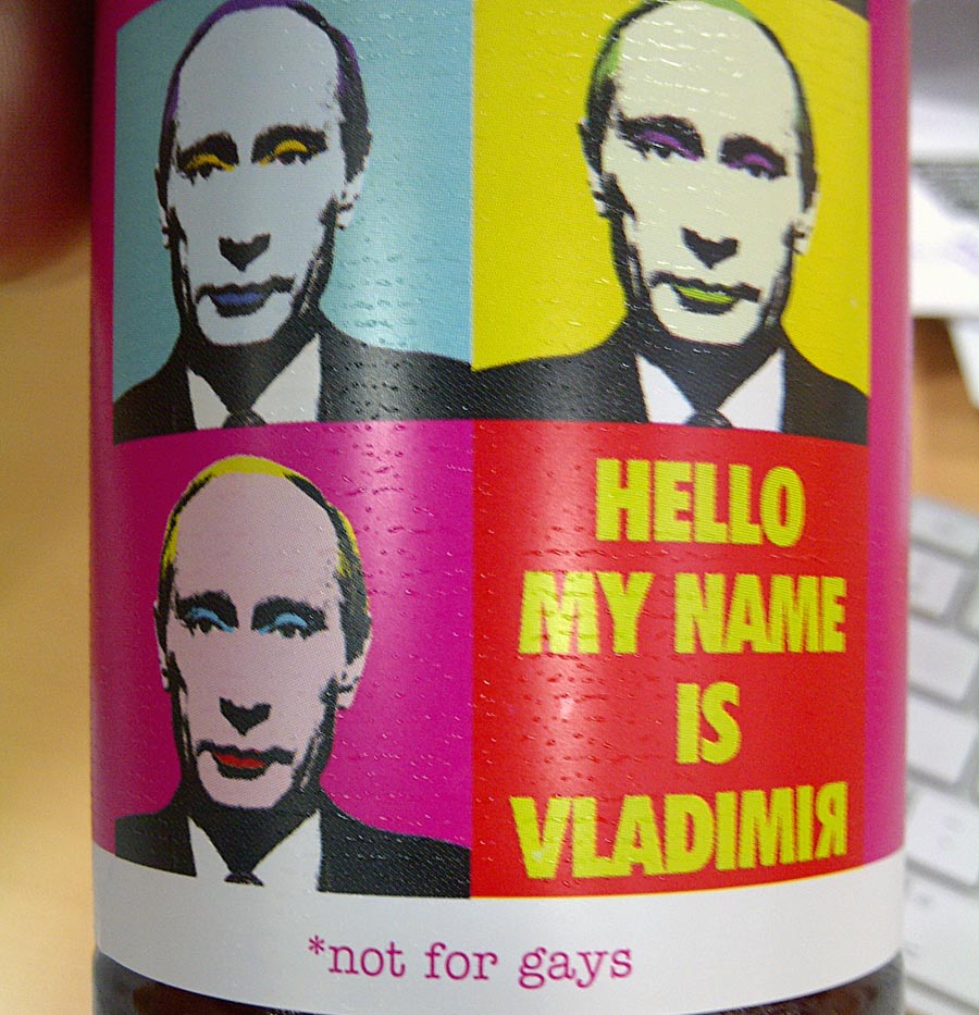 "Hello My Name Is Vladimir" beer