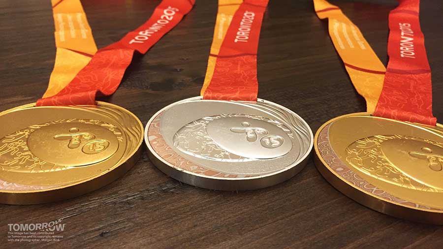 Morgan's Parapan Am medals